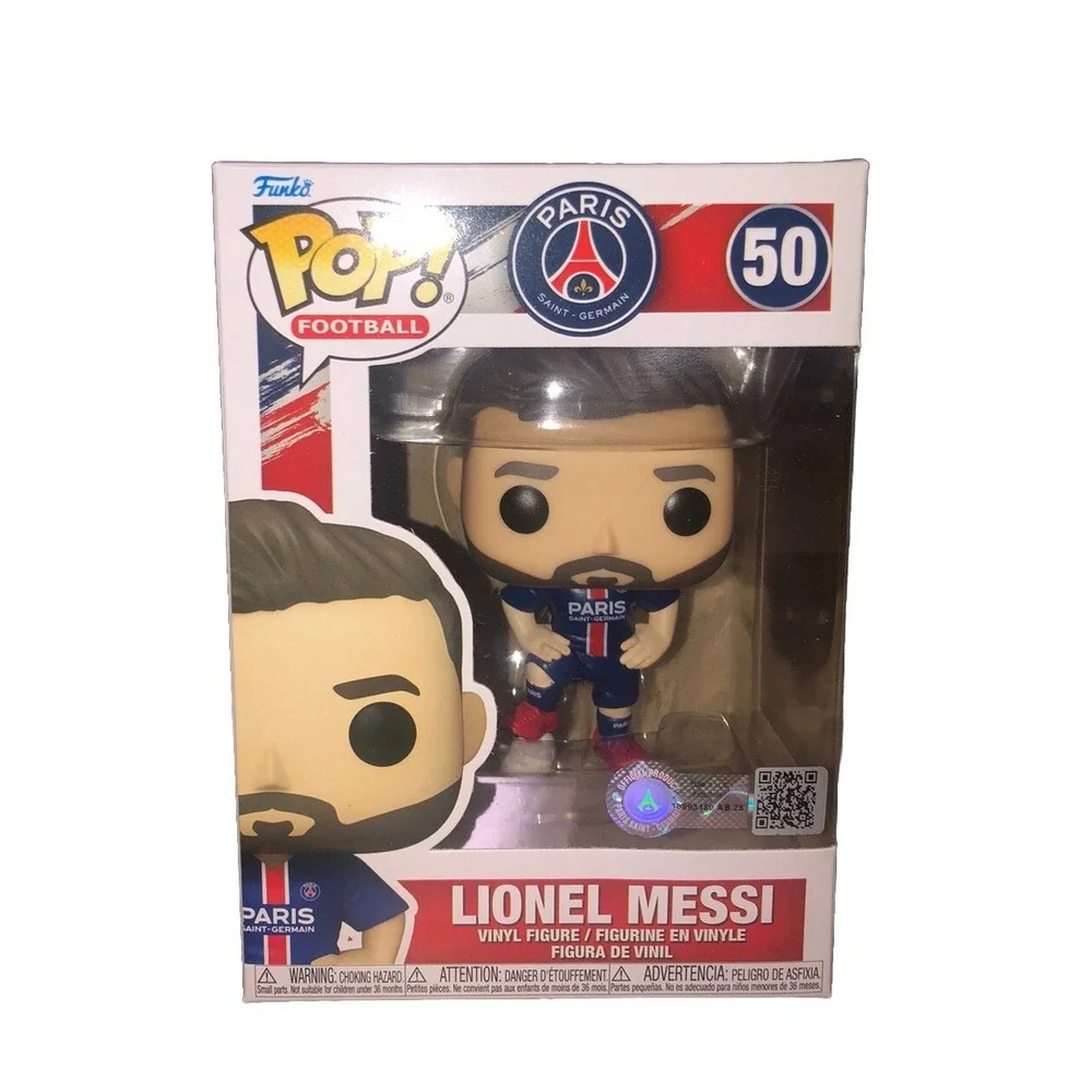 Funko Pop Football Soccer Paris Saint-Germain - Lionel Messi Figure #50